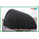 Black Waterproof Inflatable Air Tent With Oxford Cloth And PVC Coating For Ourdoor Inflatable Work Tent for sale