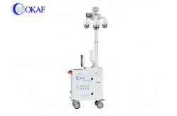 China WCDMA Expandable PTZ Mobile CCTV Trailer Remote Speaker DC12V supplier