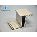 White Powder Coated Aluminum Extrusions , Aluminum Door Frame Profile ISO Approval for sale