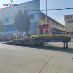 Anti Slip 10 T Mobile Container Loading Ramp With Pneumatic Tires for sale