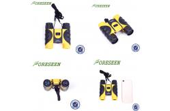 China Outdoor Activities Fog Proof Binoculars , 10X25 Mini Portable Adjustable Zoom Binoculars supplier