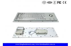 China Kiosk Keyboard And Trackball Keyboard Stainless Steel With Pointing Devise supplier