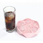 Refrigerator Safe BPA Free Silicone Ice Pop Mold With Funnel for sale