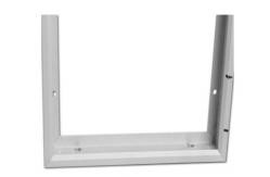 China Silvery Anodized Aluminum Solar Panel Frame 6063 / 6061 With Finished Machining supplier