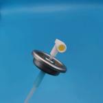 Silver Aluminum Metered Aerosol Valve for Universal Compatibility for sale