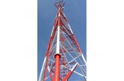 China 15m 3 Legs Galvanized Lattice Transmission Tower Q235 Telecommunications Towers supplier
