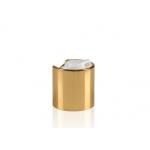 Aluminum 24mm Cosmetic Bottle Caps High Strength Flip Top Cap for sale