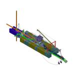 Custom Building Sand Mining Gravel Dredging Equipment And Machinery for sale