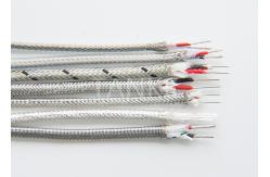 China 26AWG - 36AWG Thermocouple Cable With Fiberglass Stainless Steel Braided Sheath supplier