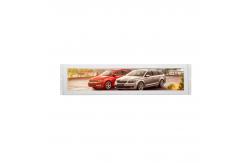 China USB Interface 1920*1080 400 cd/m2 LCD Advertising Screen supplier