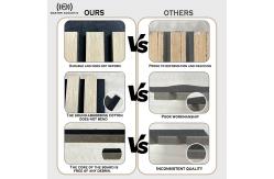 China Acoustic Panel Manufacturers Slat Acoustic Panels for Wall Sound Treatment supplier