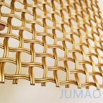 Golden 304 Stainless Steel Architectural Mesh Decorative Mesh Screen