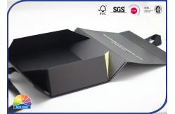 China Custom Coated Paper Cardboard Foldable Gift Box Magnetic Closure supplier