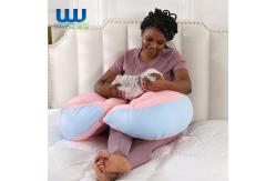 China Adjustable Motherhood Maternity Pregnancy Pillow With Support Cushion supplier