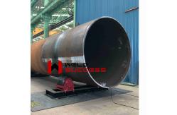 China 380V Conventional Tank Turning Rolls With Metal Roller , Wireless Hand Control Box supplier
