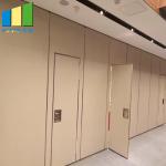 Wood Folding Doors Movable Partition Walls For Office Hotel Decoration for sale