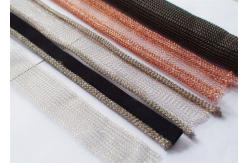 China Tinned Copper Tube Shape Knitted Mesh Shielding Diameter 3mm For Mechanical supplier