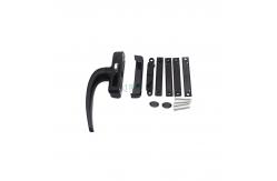 China Window handle hardware aluminium accessories door and window handles supplier