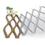 Diamond Hole Shape Aluminum Mesh Grating 2 Meter Construction Catwalks for sale