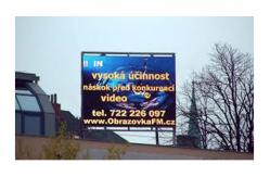 China Advertising Led Display Screen for Commercial Usage 8mm 1 / 4 Scan SMD3535 supplier