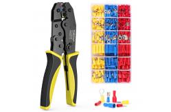 China ISO Practical Cable Crimping Tool Kit , Ergonomic Crimp Tool Connector Kit supplier