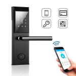 Electronic Security Apartment Smart Door Lock APP Digital Keypad IC Card For Home for sale