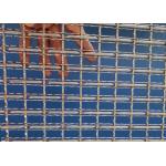 Hand Woven Brass Architectural Metal Mesh 1.8mm 2.0mm Wire Metal Lattice Sheet for sale