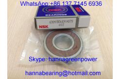 China Original NSK 6305DDUCM /  6305DDUC3 Deep Groove Ball Bearing with Rubber Seal 25x62x17mm supplier