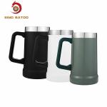 24oz 700ml Stainless Steel Travel Mug With Handle for sale