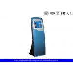 Sleek Interactive SAW Or IR Touch Screen Kiosk Stand For Government Building for sale