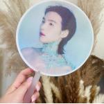 Custom Lenticular One Side Kpop Picket Lenticular Picket Fan 3d Lenticular Hand Fan