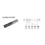 38-200mm Length Carbide End Mill High Precision Solid Carbide Milling Cutters for sale