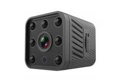 China 33x39x33mm Mini WiFi Camera , Night Vision Webcam Small Cube Security Camera supplier