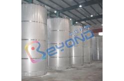 China Cooling Stainless Steel Tanks Milk Silo Storage Tank Outdoor supplier