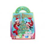 Coloring Book with Stickers for Children, mermaid purse book, Professional custom book printing for sale