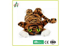 China Cute 14'' Soft Fur Like Fabric No Irritation Tiger Plush Toy supplier