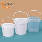 Food Grade 3L Plastic Bucket with Lid and Handle Leakproof Container Support OEM/ODM for sale