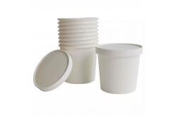 China Eco Friendly Biodegradable Flexo Printing Disposable Paper Soup Bowls supplier
