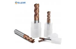 China SUPAL Corner Radius End Mill Diameter 3-20mm Cutting Tools supplier