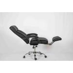 Multi function Home Office Computer Chair PVC Leather High Back Recliner With Footest