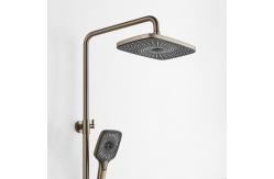 China Bathroom Rainfall Shower Head System Wall Mount With Handheld Spray supplier