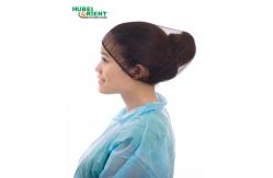 China Non Sterilized Disposable Nylon Hair Nets For Cleanroom supplier