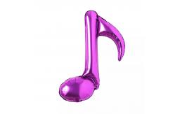 China Wholesal  Wedding Birthday Party Mylar Helium 18 inch Music Note Foil Balloons supplier
