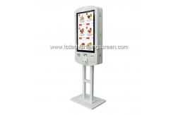 China Dual Screen Digital TFT Restaurant Ordering Machine With QR Scanner Printer supplier