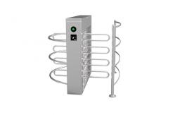 China High Speed Across Half Height Turnstile Waist Height With Fingerprint Recognition System supplier