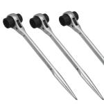 Chrome Plated Forged Steel Wrench Ratcheting Socket Spanner 18x19mm Antiwear for sale
