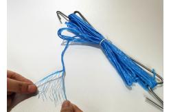 China White Blue Red 7KD 9KD Tomato Tying Twine With Hook supplier