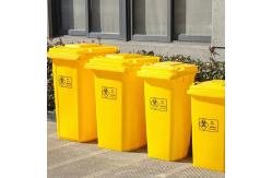 China Rectangular Hospital Foot Pedal Garbage Bin Stepping Trash Can Waste Dustbin supplier