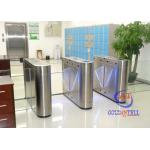 Smart flap barrier turnstile single or bi-directional optional for station airport for sale