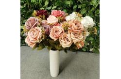 China Various Colours Decorative Artificial Flower for Home Decoration supplier